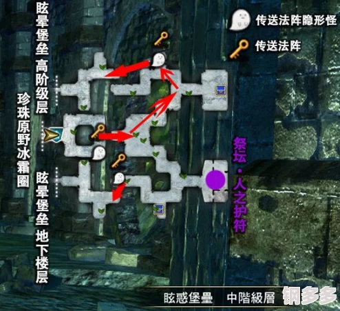 幽行玄城探险攻略：断魂崖地图深度探索，巧寻密室之门最新技巧